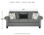 Benchcraft Agleno Charcoal Sofa and Loveseat