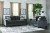 Ashley Abinger Natural Sofa and Loveseat