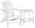 Ashley Sundown Treasure Driftwood Outdoor Chair with End Table