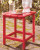 Ashley Sundown Treasure Driftwood Outdoor Chair with End Table
