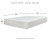 Ashley 10 Inch Chime Memory Foam Queen Mattress with Best Adjustable Base