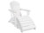 Ashley Sundown Treasure Driftwood Outdoor Adirondack Chair and Ottoman