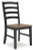 Ashley Wildenauer Brown Black Dining Table and 8 Chairs