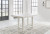 Ashley Robbinsdale Antique White Counter Height Dining Table and 8 Barstools