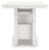 Ashley Robbinsdale Antique White Counter Height Dining Table and 4 Barstools