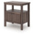 Ashley Cadmori Black White Nightstand