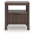 Ashley Cadmori Black White Nightstand