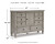 Harrastone Gray Queen Panel Bed with Dresser
