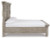 Harrastone Gray California King Panel Bed with Dresser