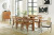 Ashley Dressonni Brown Dining Table and 8 Chairs
