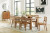 Ashley Dressonni Brown Dining Table and 8 Chairs