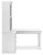 Ashley Kanwyn Whitewash Bookcase H777/41B/41T