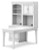 Ashley Kanwyn Whitewash Bookcase H777/40T/41B