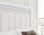 Ashley Chalanna White Queen Upholstered Storage Bed