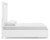 Ashley Chalanna White Queen Upholstered Storage Bed