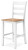 Ashley Gesthaven Natural White Counter Height Barstool (Set of 2)