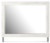 Ashley Gerridan White Gray Bedroom Mirror