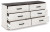 Ashley Shawburn Gray Dresser