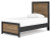Ashley Vertani Black Twin Panel Bed