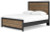 Ashley Vertani Black Queen Panel Bed