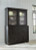 Ashley Galliden Black Brown Dining Buffet and Hutch