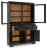 Ashley Galliden Black Brown Dining Buffet and Hutch