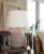 Ashley Darrich Beige White Table Lamp