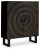 Ashley Fosterman Distressed Black Accent Cabinet