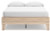 Ashley Battelle Tan Full Platform Bed