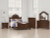Ashley Lavinton Brown Queen Poster Bed