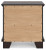 Ashley Covetown Dark Brown King Panel Bed with Dresser and Nightstand