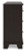 Ashley Covetown Dark Brown California King Panel Bed with Dresser and Nightstand