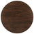 Coaster Everton 5piece Round 54inch Dining Table Set Dark Walnut