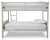 Ashley Robbinsdale Antique White Twin/Twin Bunk Bed with Ladder
