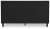 Ashley Cadmori Black King Upholstered Bed with Roll Slats