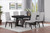 Coaster Hathaway 7piece Rectangular Dining Table Set Acacia Brown