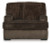 Benchcraft Aylesworth Chocolate Chair and Ottoman