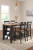 Ashley Gesthaven Natural Brown Counter Height Dining Table and 4 Barstools