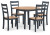 Ashley Gesthaven Natural Brown Dining Table and 4 Chairs