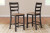 Ashley Gesthaven Natural Brown Counter Height Dining Table and 2 Barstools