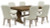 Benchcraft Sturlayne Brown Dining Table and 6 Chairs