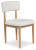 Ashley Sawdyn Light Brown Dining Table and 4 Chairs