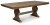 Benchcraft Sturlayne Brown Dining Table and 6 Chairs with Storage