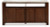 Ashley Tobinville Dark Brown Accent Cabinet