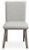 Ashley Loyaska White Brown Dining Table and 8 Chairs