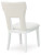 Ashley Chalanna White Dining Table and 8 Chairs with Storage