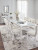 Ashley Chalanna White Dining Table and 10 Chairs