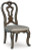 Ashley Maylee Dark Brown Dining Table and 4 Chairs D947/50B/50T/01(4)