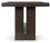 Ashley Burkhaus Dark Brown Counter Height Dining Table and 6 Barstools with Storage
