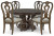 Ashley Maylee Dark Brown Dining Table and 4 Chairs with Storage D947/50B/50T/01(4)/80/81
